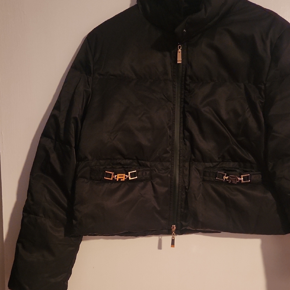 Women's Black Puffer Jacket